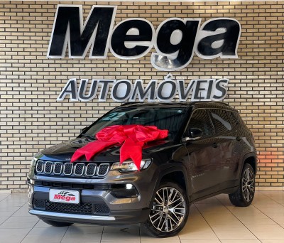 Jeep Compass LIMITED T270 1.3 Turbo (Aut) Ano 2022 Teto Solar