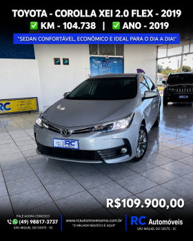 Toyota Corolla TOYOTA COROLLA XEI 2.0 FLEX