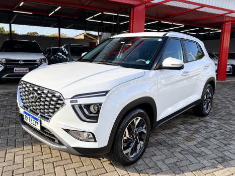 Hyundai Creta Hyundai Creta Platinum 1.0 TB (Aut)(Flex) 2024 (Único dono/ Teto solar/ Manual do proprietário/ Chave reserva/ Revisões em concessionária/ Garantia de fábrica/ Ipva pago 2026/ Apenas 20.700km)