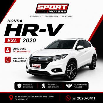 Honda Hr-v EXL UNICO DONO