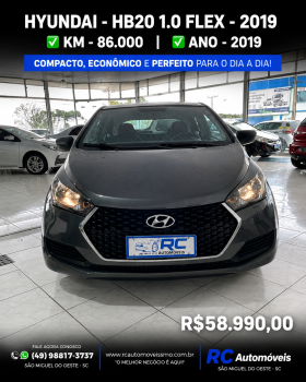 Hyundai HB20 HYUNDAI HB20 1.0 FLEX